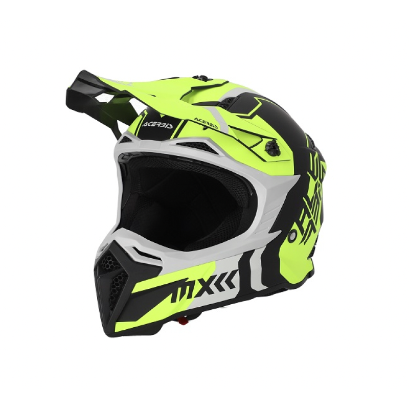 ACERBIS Krosa ķivere PROFILE 5 melna/dzeltena