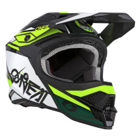 ONEAL krosa ķivere 3SRS STARDUST melna/balta/dzeltena